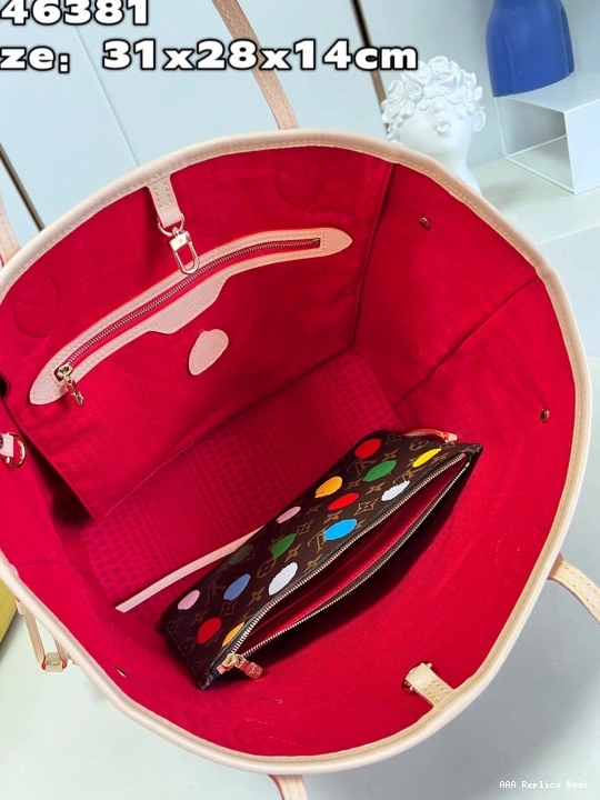 Aaa replica bags MM LOUIS YK NEVERFULL VUITTON x 0727